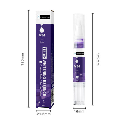 CharmCare Teeth Whitening Gels Pen – Color Correcting, No-Sensitivity (4PCS)