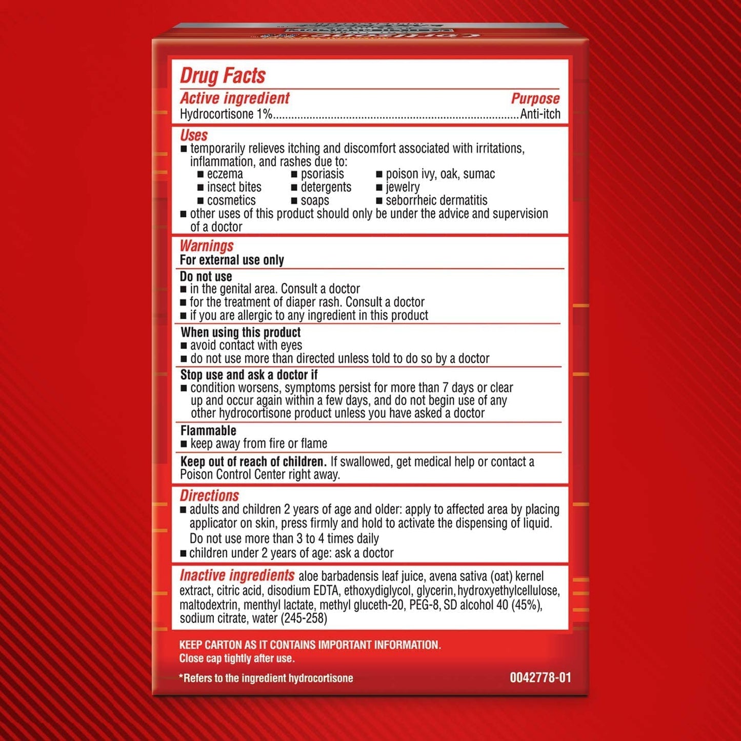 Cortizone-10 Easy Relief Applicator Anti-Itch Liquid 1.25 oz — Chattem