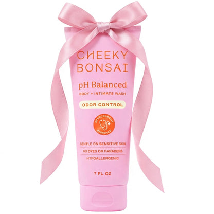 Cheeky Bonsai pH Balanced Feminine Wash for Women – Odor Control & Gentle on Sensitive Skin, 7 oz