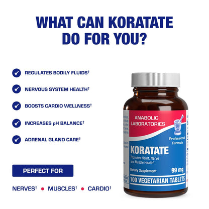Chelated Potassium Gluconate - High Absorption Potassium for Fluid Balance & Heart Support | Vegan, Non-GMO, Made in USA - 100 Servings