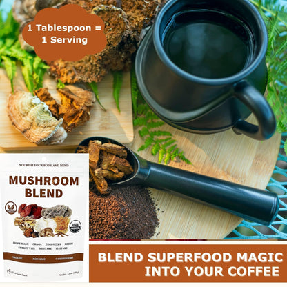 Cherie Sweet Heart 7 Mushroom Extract Powder – Organic Superfood