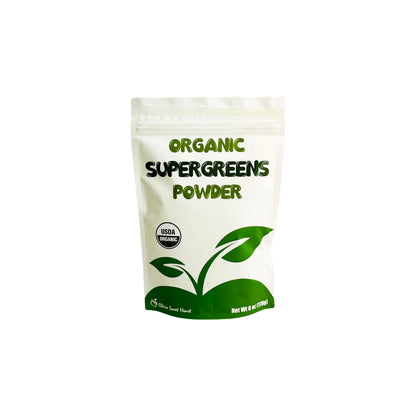 Cherie Sweet Heart Supergreens Powder | Organic Greens & Smoothie Superfood (6 oz, 34 Servings)