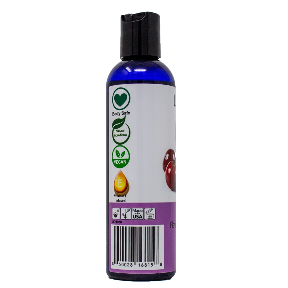 Cherry Flavored Massage Oil for Therapy – Aromatherapy & Vitamin E (4 oz)