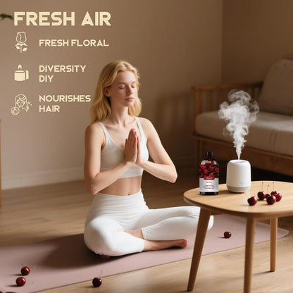 Cherry Essential Oil - 4.33oz / 130ml | Pure Cherry Fragrance for Diffusers, Candles, Soap & Aromatherapy