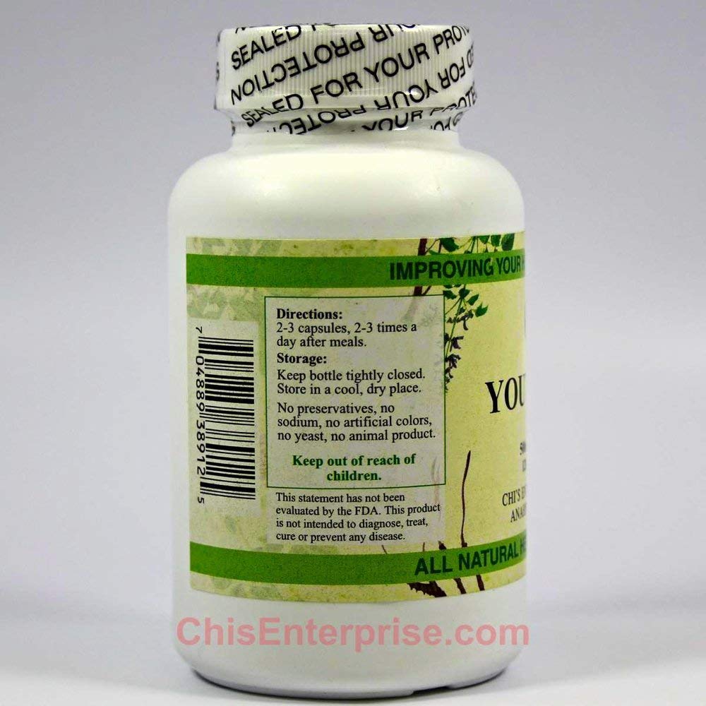 Youth Chi – 120 Capsules | Chi's Enterprise