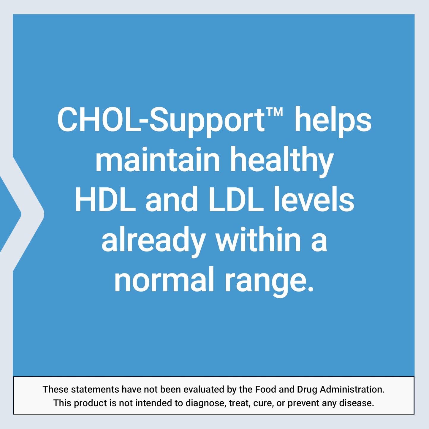 Life Extension CHOL-Support – Supports Healthy Cholesterol & Heart Health | 60 Vegetarian Capsules