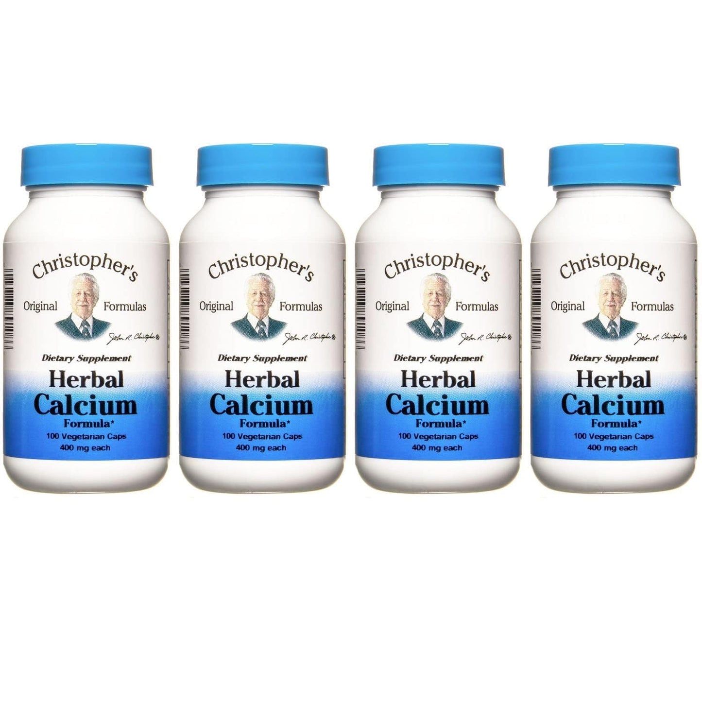 Christopher's Original Formulas Herbal Calcium - Natural Bone Support (4-Pack)