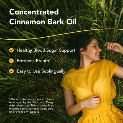 NORTH AMERICAN HERB & SPICE Cinnamol - 1 fl oz Cinnamon Bark Oil | Freshens Breath | Kosher | 286 Servings