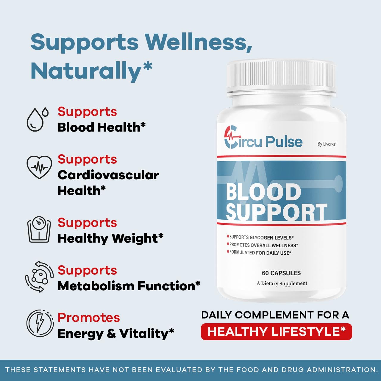(2 Pack) CircuPulse Capsules - Official CircuPulse Blood Support Pills, Max Strength