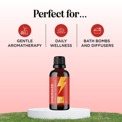 Citrus Oils Diffuser Blend – Energizing Lemon, Orange & Lime
