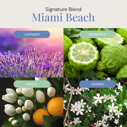 Miami Beach Aroma Oil – 300 mL Essential Oil Diffuser Blend with Citrus & Musk Notes