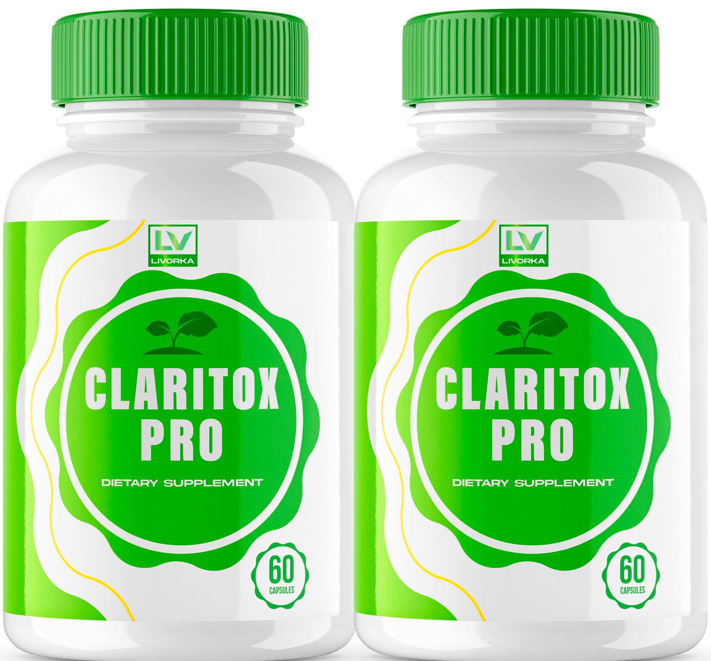 (2 Pack) Claritox Pro – Advanced Capsule Support, 120 Capsules