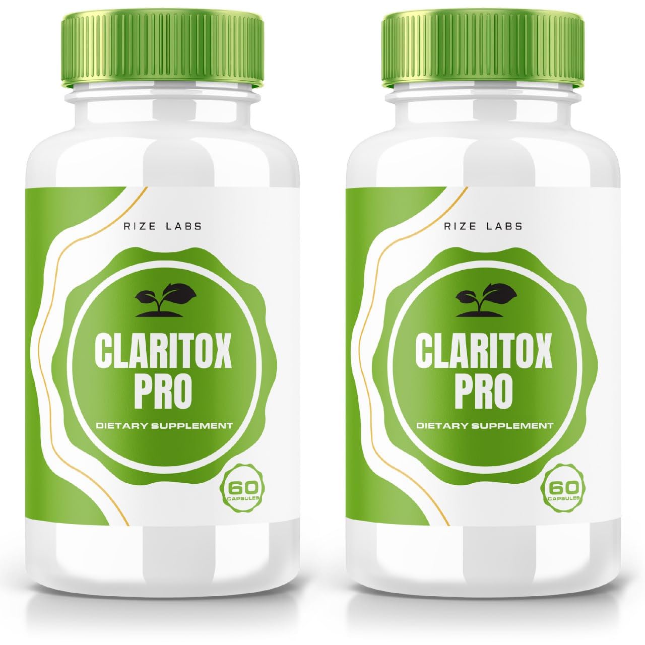 Rize Labs Claritox Pro Capsules 2 Pack - Vertigo Support | 120 Capsules