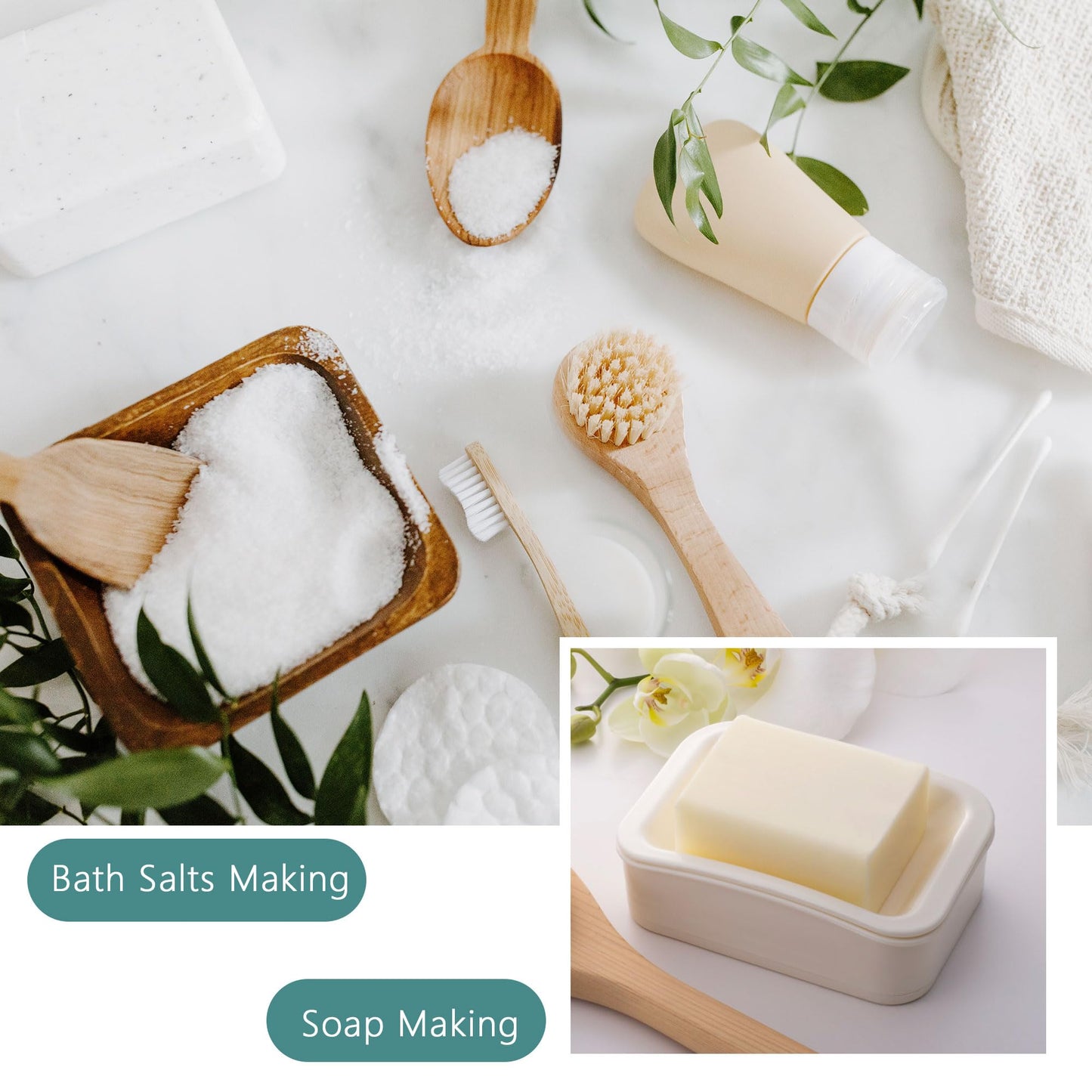 Clean Air Fragrance Oil 100 ml by ESSLUX – Aromatherapy Oils for Diffuser, Candle & Soap