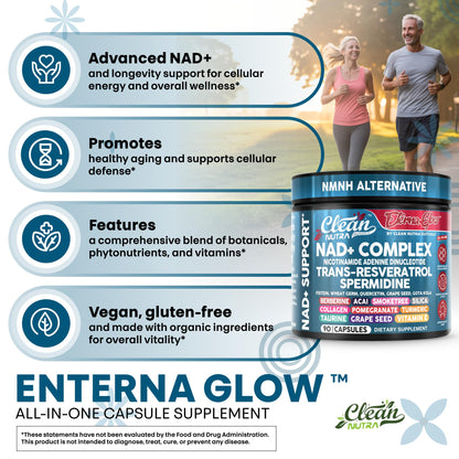 NAD+ Resveratrol Liposomal Supplement for Women – Energy 90 Capsules