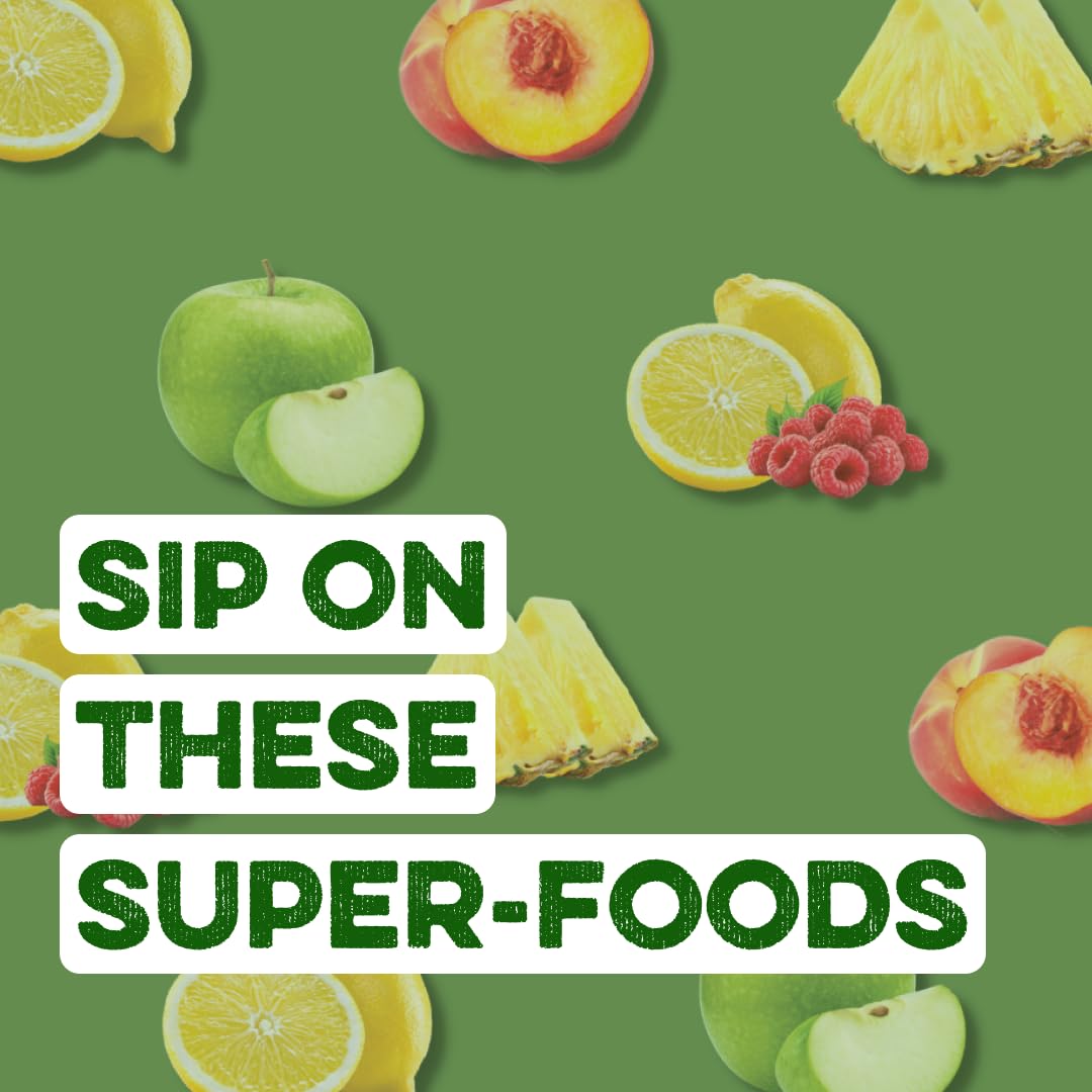 Clean Simple Eats Greens Variety 10 Pack – 5 Flavors with Chlorella & Spirulina