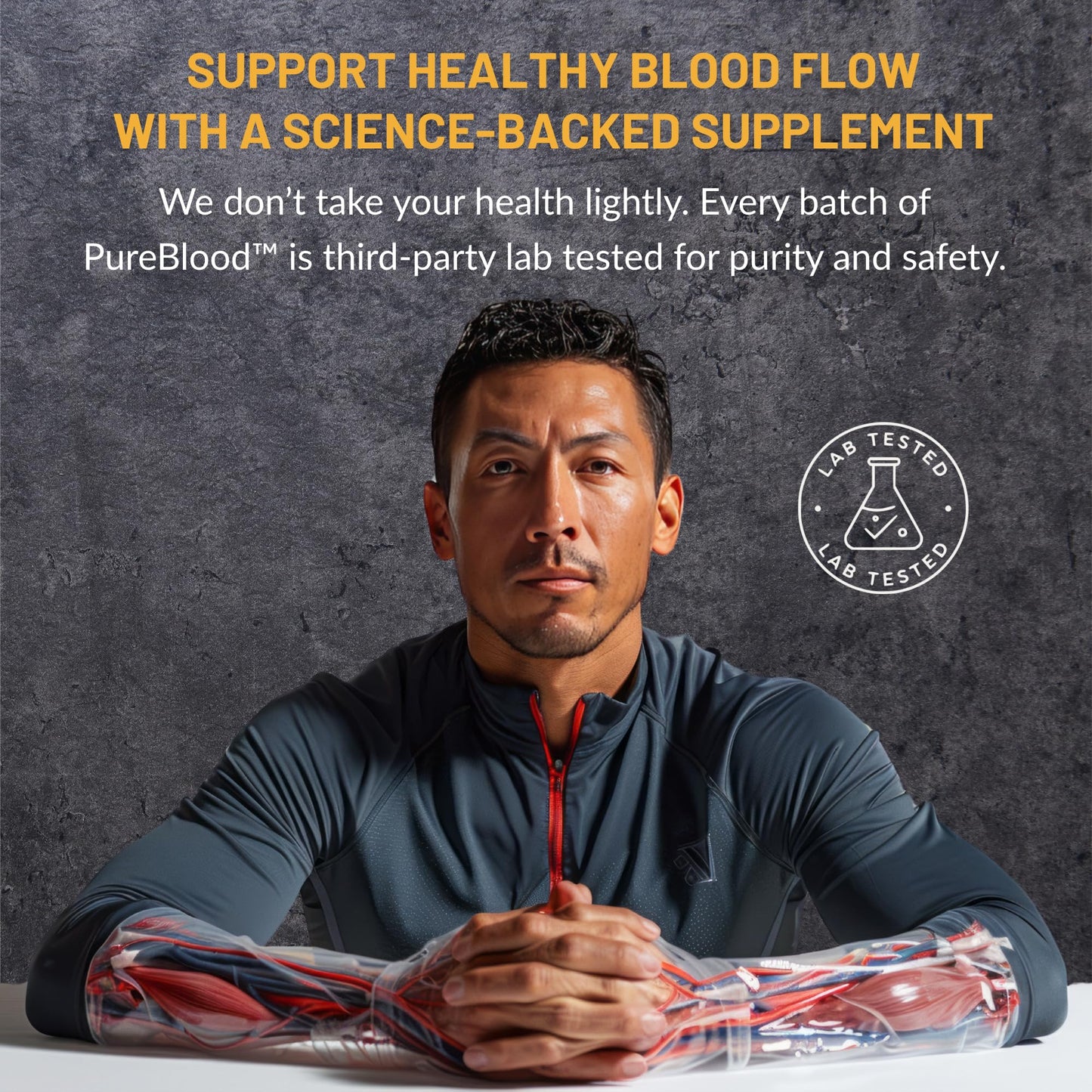 CleanForm Nutrition Pure Blood – Advanced Circulatory Support, Clinically Dosed, 120 Capsules