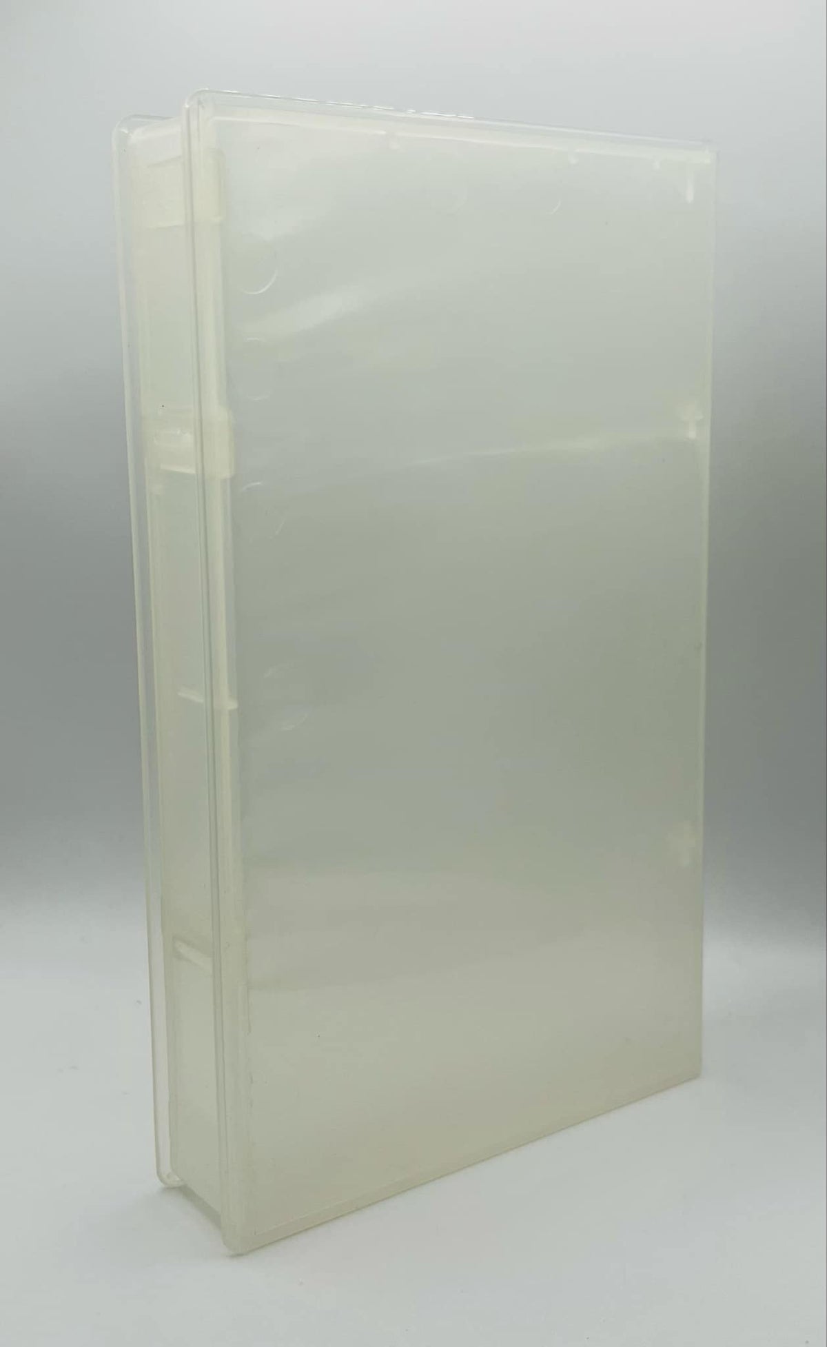 12 x Empty Clear VHS Video Tape Cases