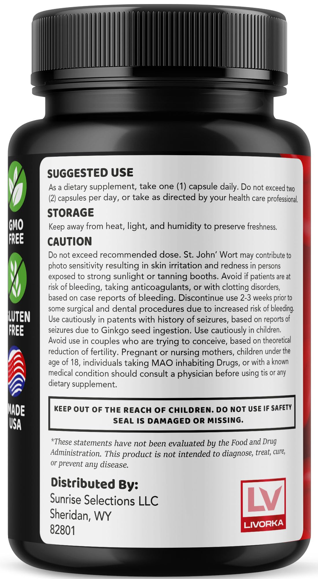 (2 Pack) Clear Flux – Clear Flux Supplement, 60 Capsules for 2 Months