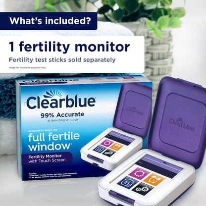 Clearblue Fertility Monitor with Touch Screen – 1 Count