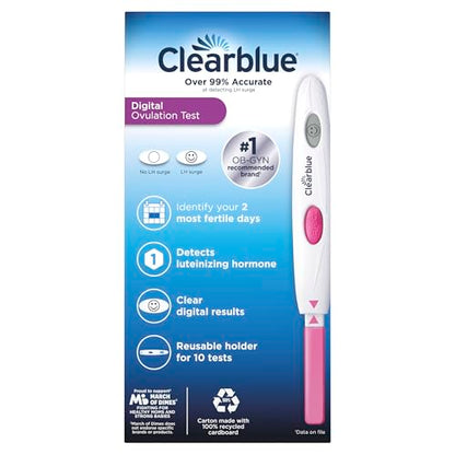 Clearblue Digital Ovulation Test, 10 Count