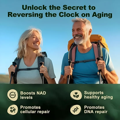 Cled Charger Liposomal NAD+ Booster – Liposomal NAD+ Supplement with Nicotinamide Riboside, Resveratrol, and NMN Alternative | 100 Capsules