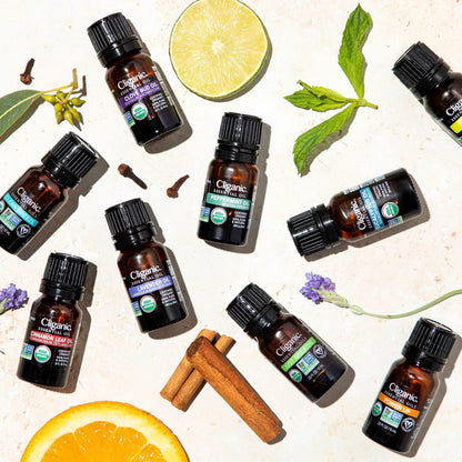 Cliganic USDA Organic Lemon Essential Oil (1oz) - 100% Pure & Natural, Undiluted, for Aromatherapy & Cleaning