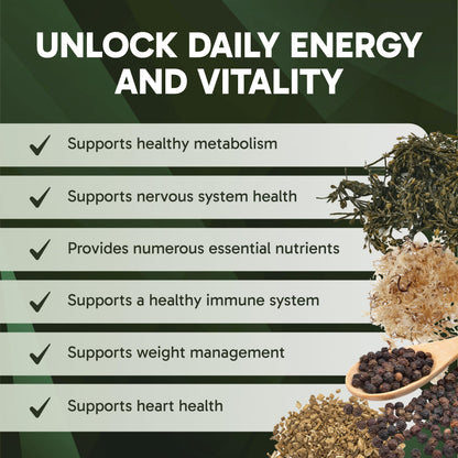 Clinical Effects Sea Moss Capsules – Organic Irish Sea Moss with Bladderwrack & Burdock Root (Bioperine) – Thyroid, Heart Health, Weight Management, Energy – 60ct USA