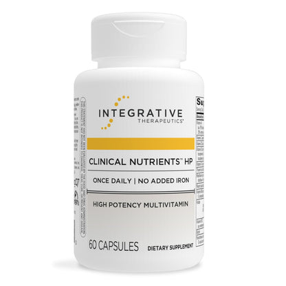 Integrative Therapeutics Clinical Nutrients HP – Daily Multivitamin for Vital Nutrients (60 Count, 30 Servings) – No Iron, Dairy-Free