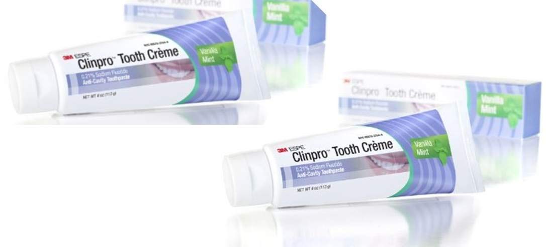 3M ESPE Clinpro Tooth Creme 0.21% NaF Vanilla Mint – 2 Pack