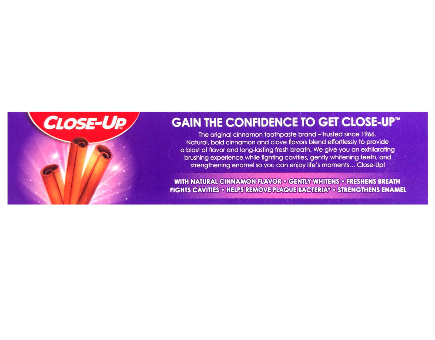 Close-Up Cinnamon Anticavity Toothpaste 6 oz Pack of 3