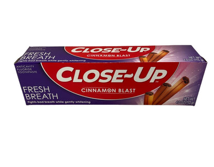 Close-Up Fluoride Toothpaste - Freshening Red Gel 4 oz | Anti-Cavity