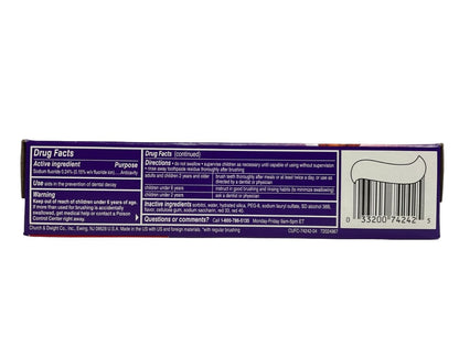 Close-Up Anti-Cavity Fluoride Toothpaste - Ultra Cinnamon 4 oz (2-Pack)