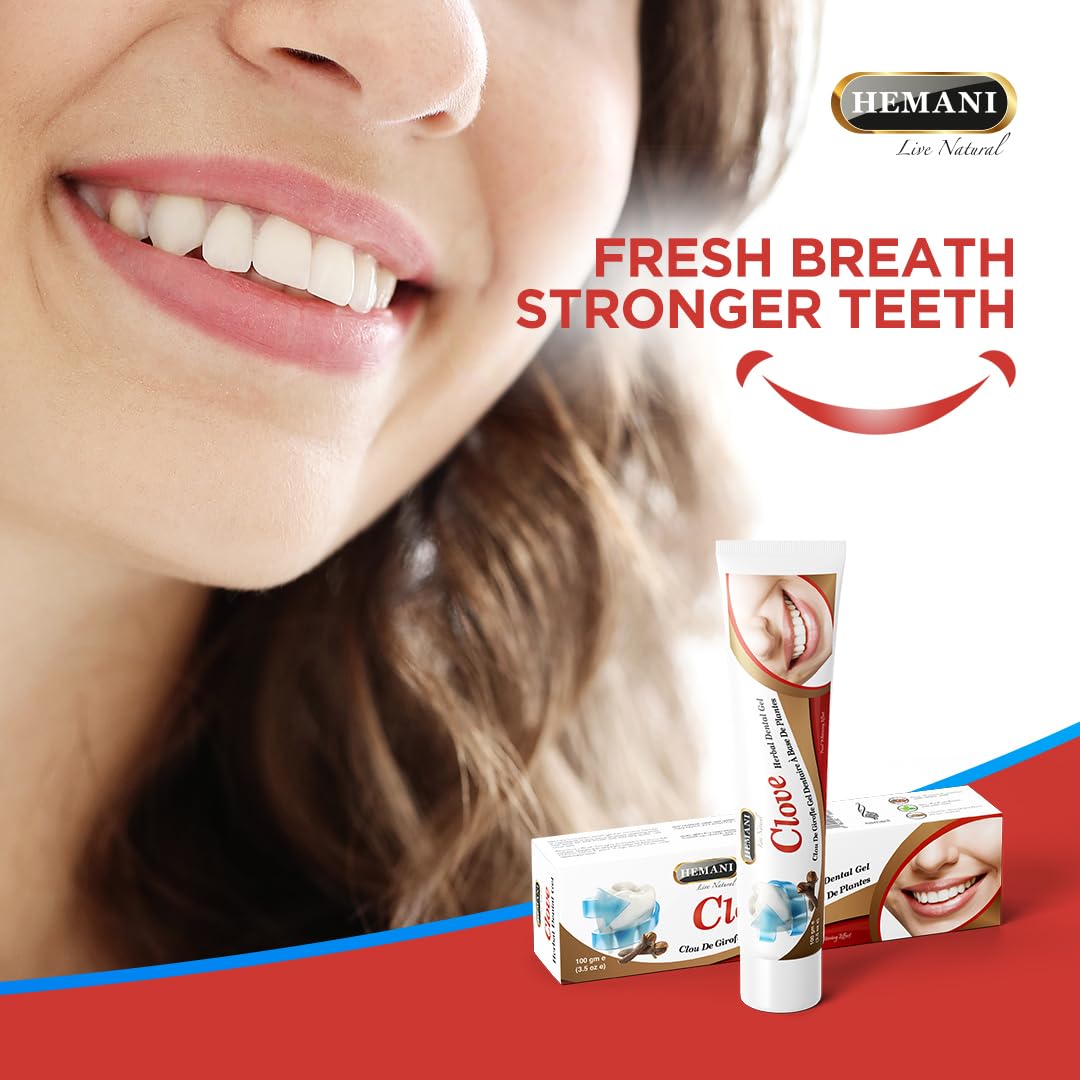 Clove Toothpaste 3.5 oz – Whitening with Clove, Mint & Licorice – Strengthens Gums & Fresh Breath