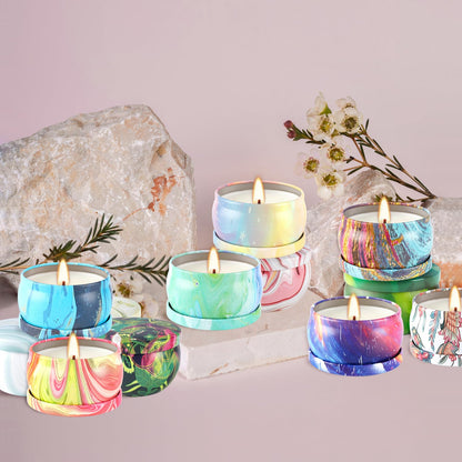 CLTNIKET 36 Packs Scented Candles Gift Set – 2.5 oz Portable Jars for Spa, Yoga, Aromatherapy