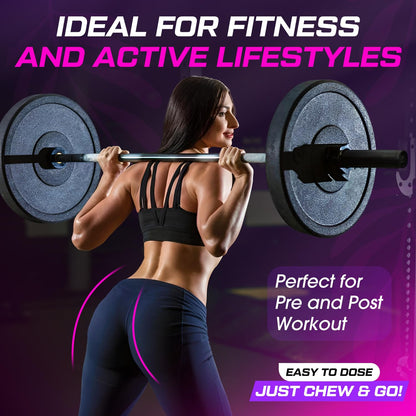 CNFHDI Creatine Monohydrate Gummies 6000MG – Women’s Pre-Workout