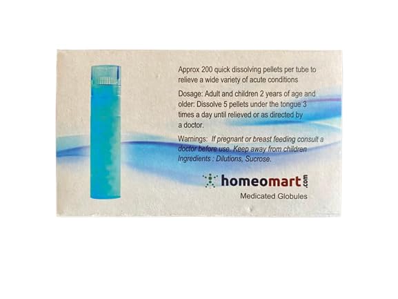 homeomart.com Coccus Cactis Homeopathy Pellets 200C Potency - Pack of 3