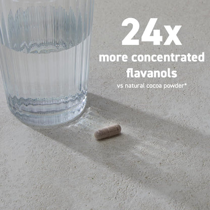 CocoaVia Memory & Focus Brain Supplement – 30 Day, Cocoa Flavanol, Lutein, Caffeine