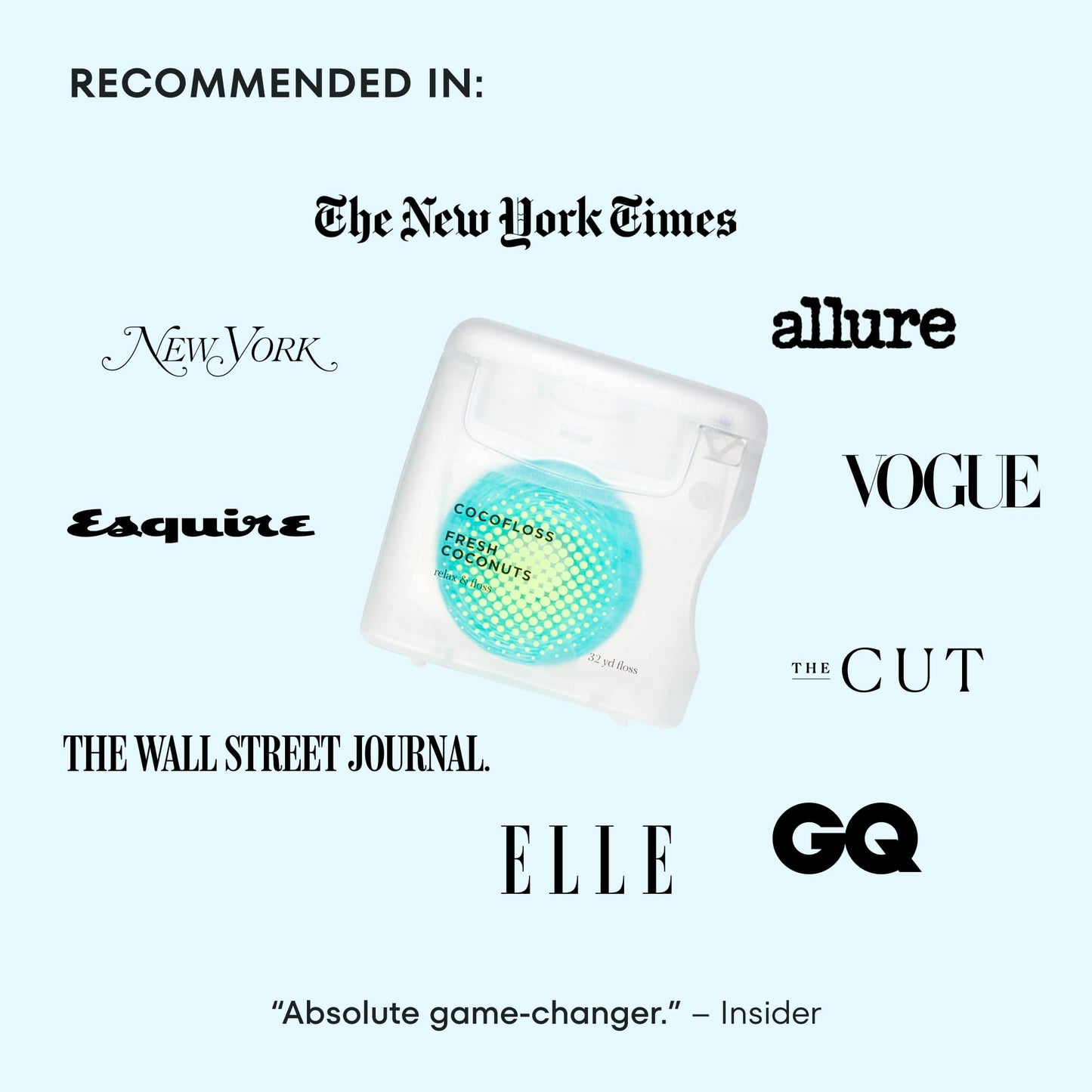 Cocofloss Woven Dental Floss – Dentist-Designed, Vegan, Kid-Friendly (4-Pack)