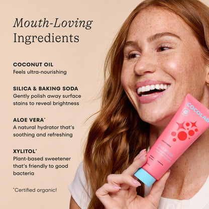 Cocoshine Whitening Toothpaste | 3% nHA, Delightful Mint, Vegan