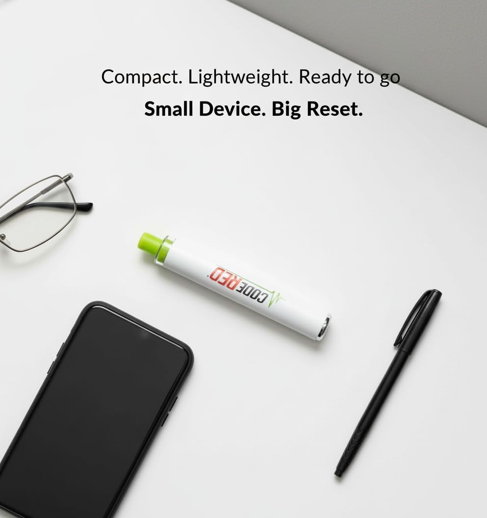 Code Red V-Aid Herbal Diffuser Pen | Plant-Based Mullein Aromatherapy