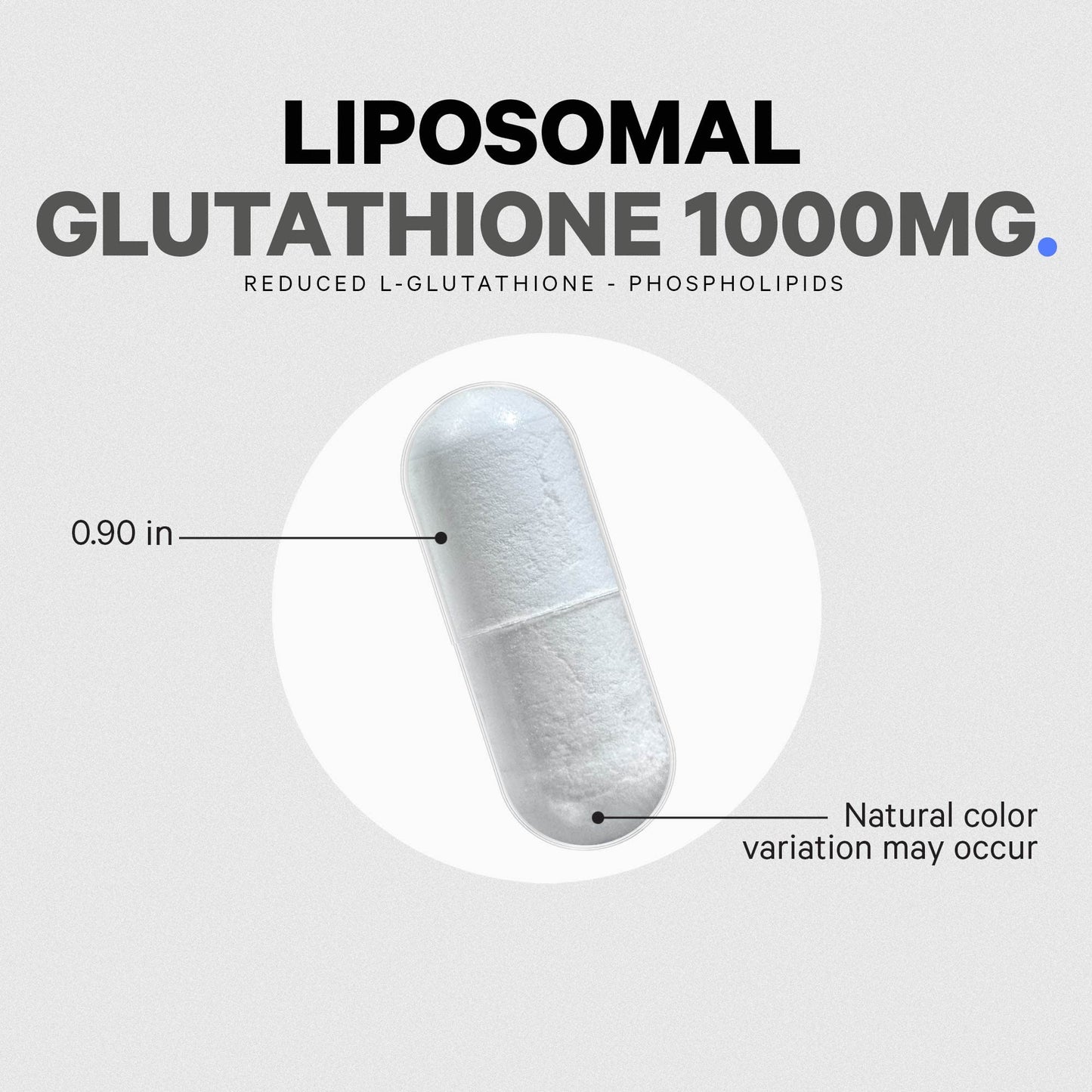 Codeage Liposomal Glutathione 1000 mg – High-Potency Reduced L-Glutathione, Liposomal Delivery, 60 Capsules