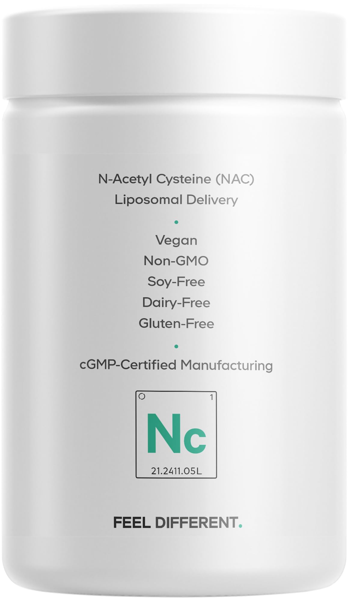 Codeage Liposomal NAC – N-Acetyl L-Cysteine, 120 Capsules (2-Month Supply)