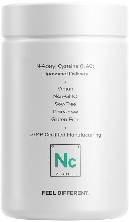 Codeage Liposomal NAC – N-Acetyl L-Cysteine, 120 Capsules (2-Month Supply)