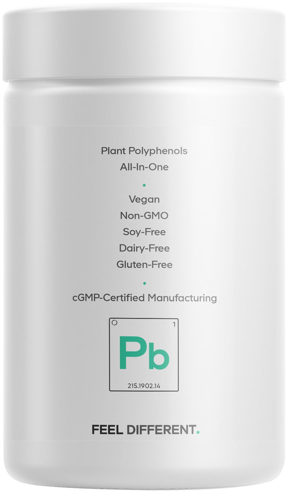 Codeage Polyphenols Broad Spectrum Supplement - 120 Capsules | Non-GMO, Vegan