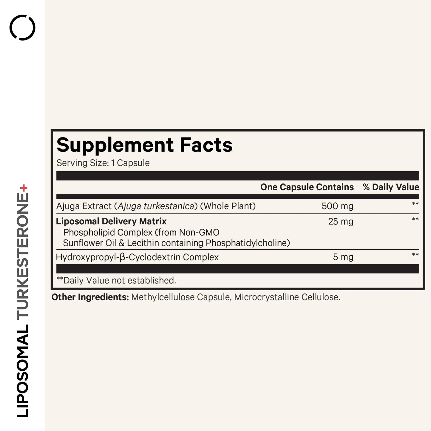 Codeage Liposomal Turkesterone Supplement - 120 Capsules, 4-Month Supply