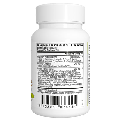 BIOptimizers Cognibiotics Probiotic Brain Supplement – Mood, Focus, Memory, Clarity | 60 Capsules