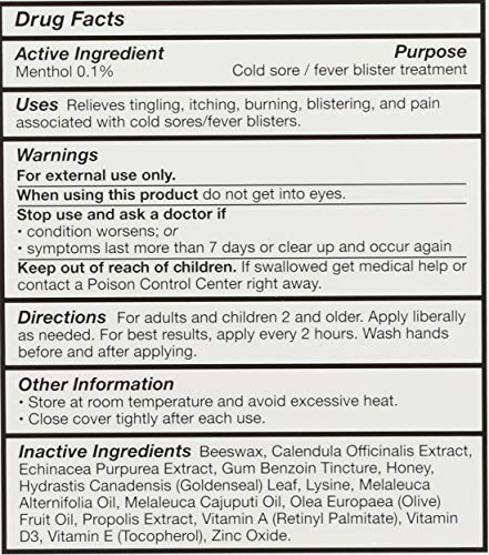 Quantum Health Lysine Cream 0.25 oz | Cold Sore Relief with L-Lysine & Vitamins