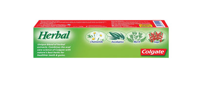 Colgate Anticavity Toothpaste Herbal - Cavity Protection with Herbal Blend