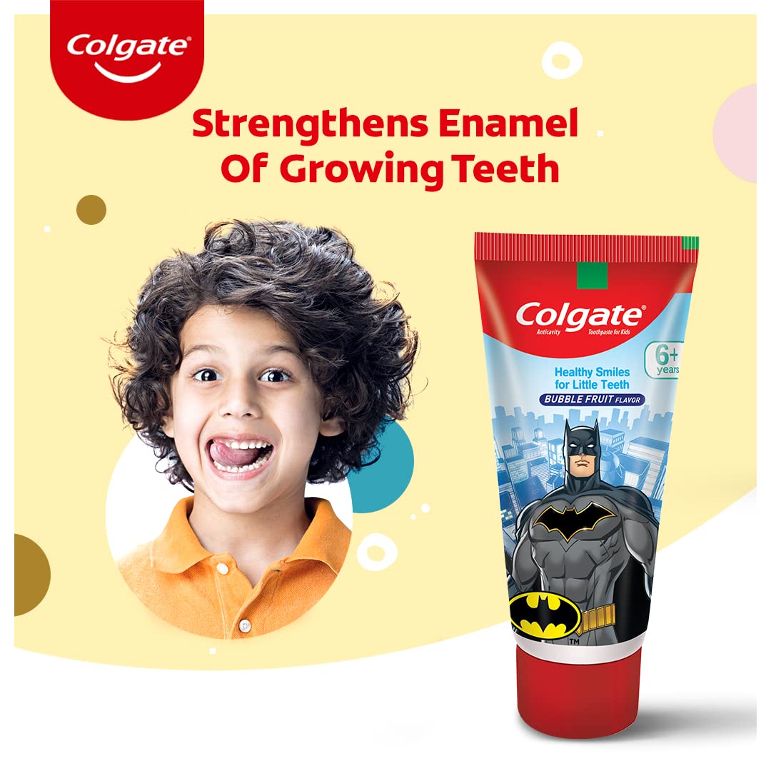 Colgate Kids Batman Glow in the Dark Toothpaste - 80 g